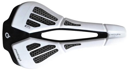 Nyereg PROLOGO SCRATCH-M5 PAS NACK 140 CPC ARING fehér