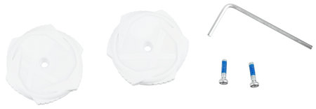 Cipő tartozék NORTHWAVE SLWX / SLW3 csat, csak tekerőgomb, fehér 